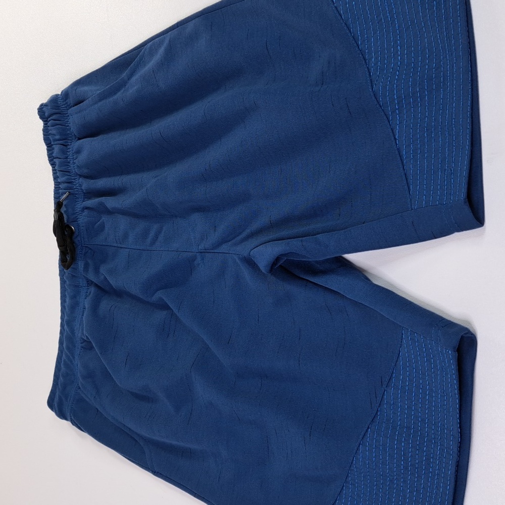FourCast Pull-On Jogger Shorts Men's Size XL Heathered Blue